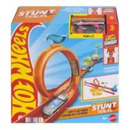 HOT WHEELS Stunt Tracks trasa su kilpa ir šuoliu, asort., JHK76