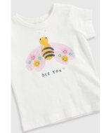 MOTHERCARE marškinėliai trumpomis rankovėmis, sijonas ir galvos juosta, HC531