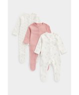MOTHERCARE šliaužtinukas ilgomis rankovėmis, 3 vnt., CB314