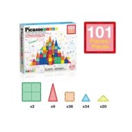 PICASSO TILES Magnetinis konstruktorius 101 det., PT101