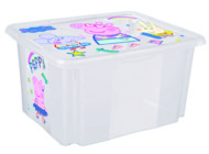 KEEEPER daiktadėžė su dangčiu PEPPA PIG, 15 L, 38x29,5x20,5 cm., 1223600119400