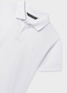 MAYORAL polo marškinėliai trumpomis rankovėmis, white, 890-72, 157  cm
