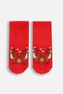 COCCODRILLO kojinės, raudonos, ZC5382202MER-009-019, 19-22 cm