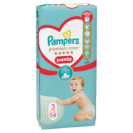 PAMPERS sauskelnės-kelnaitės, Premium, dydis 3, 48 vnt, 81750547