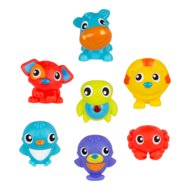 PLAYGRO vonios žaislų rinkinys Floating Fun Friends, 0189202