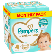 PAMPERS Sauskelnės Premium Care 4 dydis, 174 vnt., 81784131