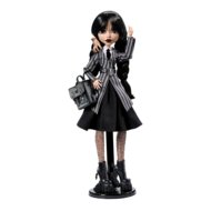MONSTER HIGH X WEDNESDAY lėlė Trečiadienė, HXJ04