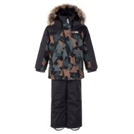 LENNE žieminis lauko komplektas (kelnės ir striukė) SHAY, žalias, 24340-3308, 134 cm