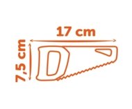 SMOBY BLACK & DECKER meistro įrankių dėžė, 6 įrankiai, 7600360940