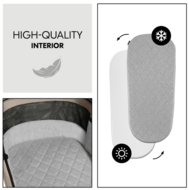 HAUCK universalus vežimėlis COMFORT N CARE AIR SET, Mocha, 165553