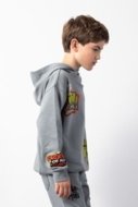COCCODRILLO džemperis SPORTS BOY JUNIOR, pilkas, ZC5132301SBJ-019-128, 128 cm