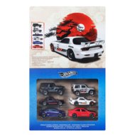 HOT WHEELS 1:64 šešių japoniškų modelių rinkinys, JLB23
