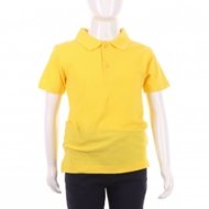 MAMAJUM polo marškinėliai trumpomis rankovėmis, 10-000005, geltoni, 134/140 cm