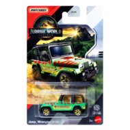 MATCHBOX Jurassic World tematikos automodeliukas, asort., JGL59