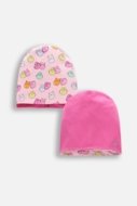 COCCODRILLO kepurė, rožinė, WC6364313ASG-022-052, 52 dydis