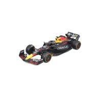 BBURAGO 1:24 automodelis su ekspozicine dėžute Red Bull RB19, 18-28030