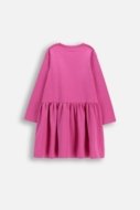 COCCODRILLO suknelė ilgomis rankovėmis, rožinė, WC6129102RGK-007-104, 104 cm
