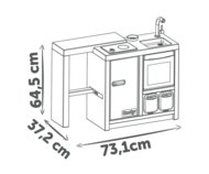 SMOBY virtuvės sala, 7600312601