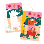 DJECO kūrybinis spalvinimo vandeniu rinkinys Magic Colouring - 4 Seasons, DJ09076