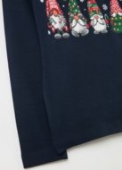 OVS marškinėliai ilgomis rankovėmis aukštu kaklu, tamsiai mėlyni, 140 cm, 002161187