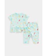 MOTHERCARE marškinėliai trumpomis rankovėmis ir tamprės, EC498