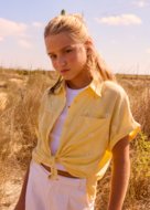 MAYORAL palaidinė ir marškinėliai be rankovių, vanilla, 6.159-57, 152  cm