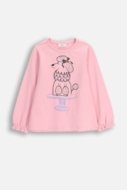 COCCODRILLO marškinėliai FROSTING PUDDLE GIRL KIDS, rožiniai, cm