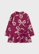 MAYORAL suknelė ilgomis rankovėmis, raspberry, 4.912-11, 110  cm