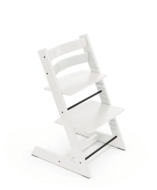 STOKKE maitinimo kėdutė su buomeliu ir naujagimio gultuku TRIPP TRAPP, white, grey NBS, 685900