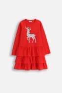 COCCODRILLO suknelė, raudona, cm