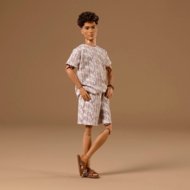 BARBIE Basics No10 lėlė Kenas rudais plaukais, JJX29