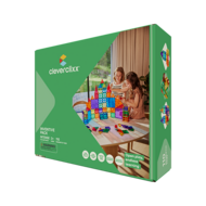 CLEVERCLIXX magnetinis konstruktorius Inventive Pack Intense, 110 det., asort, CC-1007