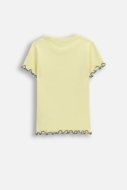 COCCODRILLO marškinėliai trumpomis rankovėmis, geltoni, cm
