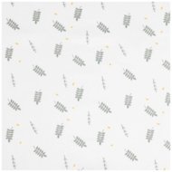 CHICCO paklodės su guma lopšiukui NEXT2ME, 50x83 cm., 2 vnt., Greenery