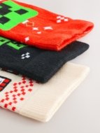 NEXT MINECRAFT kojinės, 3 vnt., W33710, cm