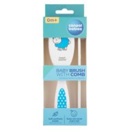 CANPOL BABIES šepetys ir šukos, balti 2/417