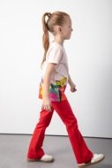 COCCODRILLO tamprės ACADEMY GIRL KIDS, raudonos, cm