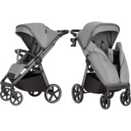 CARRELLO sportinis vežimėlis BRAVO SL DELUXE, Shuttle Grey, CRL-5520