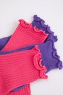 COCCODRILLO kojinės SOCKS GIRL, spalvotos, ZC5383205SOG-022-023, 23 cm