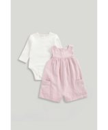 MOTHERCARE smėlinukas ilgomis rankovėmis ir kombinezonas, LK394 86