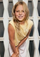 MAYORAL marškinėliai be rankovių, vanilla, 6.014-93, 140 cm