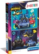 CLEMENTONI dėlionė Batwheels, 2x60 det., 24812