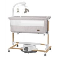 CARRELLO lopšiukas BLOOM, Anchor Grey Wooden, CRL-10304