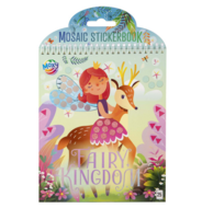 MOXY MOSAIC FAIRIES lipdukų knyga, 100130