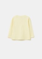 OVS marškinėliai ilgomis rankovėmis, geltoni, , 001967843