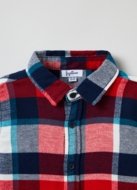 OVS BOY9-36M SHIRTS L/S 2M 30-36 BLUE 001818432