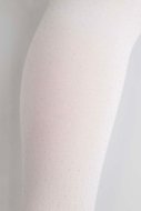 COCCODRILLO pėdkelnės TIGHT MICROFIBRE COLORFUL, baltos, cm