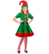 WIDMANN kostiumas Santa's Litlle Helper Elf, dydis (104 cm / 2-3 metai), 88990
