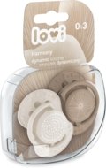LOVI dinaminis silikoninis čiulptukas HARMONY GIRL, 0-3 mėn., 2 vnt., 22/905_newgirl
