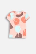 COCCODRILLO marškinėliai RODEO GIRL KIDS, powder pink, ZC4143201RGK-033-122, 122 cm